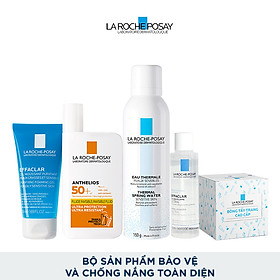 Bộ chống nắng bảo vệ da toàn diện không nhờn rít La Roche-Posay Anthelios Invisible Fluid