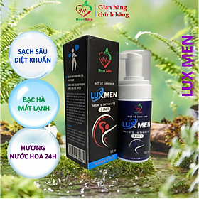 Bọt vệ sinh nam giới 3 trong 1 Best Life Luxmen dung dịch vệ sinh nam giới