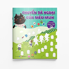 Chuyến dã ngoại của mèo mun - Sticker IQ