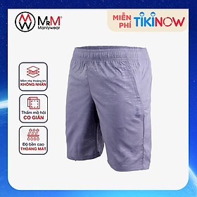 Quần đùi short gió nam thể thao Họa Tiết Rằn Ri trẻ trung năng động, thoáng mát co giãn 4 chiều MRM Manlywear