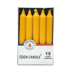 Mua Hộp 15 cây nến thơm thẳng Eden Candle FTRAMART EDC2317 cao 15cm (Cam)