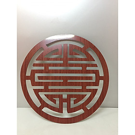 Tấm Trang trí chữ Thọ dành cho bàn thờ treo tường ( tặng miếng dán )