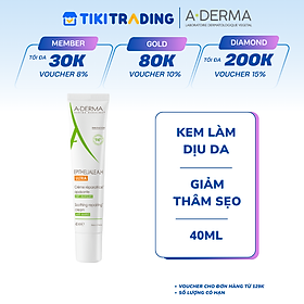 Kem giúp làm dịu, dưỡng ẩm da, giảm thâm, sẹo A-DERMA EPITHELIALE AH ULTRA SOOTHING CREAM