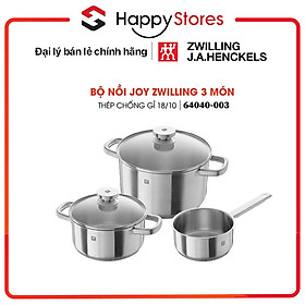 Bộ nồi Joy - 3 món ZWILLING 64040-003 - Hàng chính hãng 