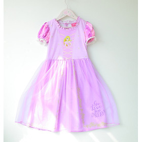 Váy mặc nhà công chúa Rapunzel cao cấp cho bé