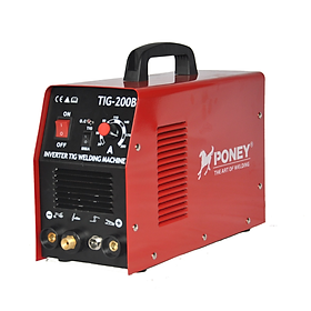 MÁY HÀN ĐIỆN TỬ 5.5KVA TIG-200B PONEY - HÀNG CHÍNH HÃNG