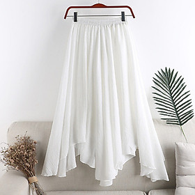 Váy lanh lụa retro cotton mềm VAY51