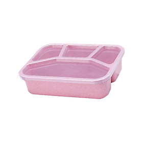 Bento Lunch Box Leakproof Lid Reusable Snack Food Container for Home Kitchen