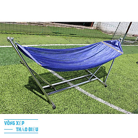 Mua Khung võng xếp inox 100% thang vuông cao cấp hàng xuất khẩu