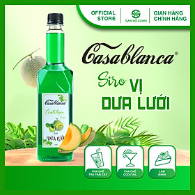 [MỚI RA MẮT] Casablanca Syrup  750ml - 15 Vị Trái Cây Tự Nhiên