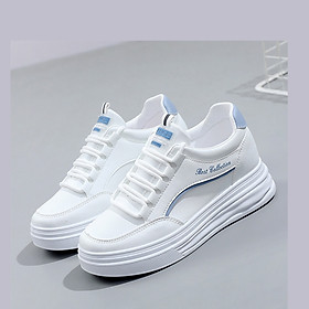 Giày thể thao nữ chất liệu da mềm mại, đế cao, phong cách cá tính năng dộng – GNU2043