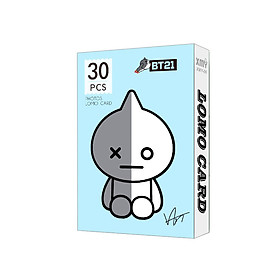 Bộ Lomo card VAN BT21 BTS