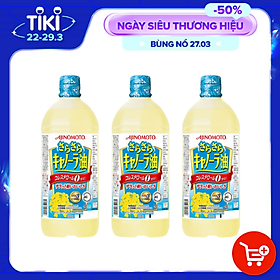 Dầu hạt cải nguyên chất nội địa Nhật Bản ( Chai 1L)