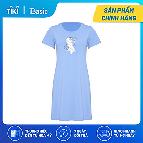 Đầm ngủ nữ cotton iBasic SW008