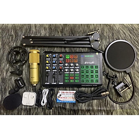 Mua Bộ combo livestream S8 Bluetooth và Mic Bm 900 âm thanh cực hay