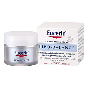 Kem Dưỡng Ẩm Cho Da Khô Và Nhạy Cảm Eucerin Lipo Balance (50ml)