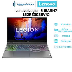 Mua Laptop Lenovo Legion 5 15ARH7 82RE0035VN (R7-6800H | 8GB | 512GB | GeForce RTX 3050 4GB | 15.6  FHD 165Hz) Hàng chính hãng