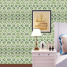 Giấy dán tường Lá phong xanh WP0006