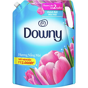 Nước Xả Vải Downy Hương Nắng Mai Dạng Túi (2.3 Lít)