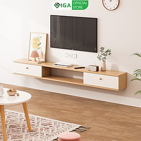 Mua Kệ Tivi Gỗ Treo Tường Tiết Kiệm Diện Tích Thương Hiệu IGA - GP188