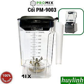 Cối máy xay công nghiệp Promix PM-9003 - Dung tích 2 lít - Hàng chính hãng