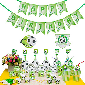 Set Trang Trí Sinh Nhật Để Bàn Bóng Đá Punkdecor 1917126