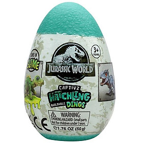 Trứng Slime Khủng Long Jurassic World Captivz Hatchling Buildable Dinos - Toy Monster JW-HC-14CDU (Mẫu Sản Phẩm Bên Trong Là Ngẫu Nhiên)