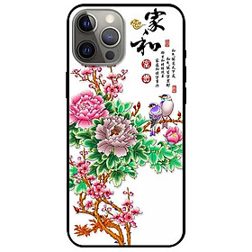 Ốp lưng dành cho Iphone 12 Promax mẫu Hoa Mẫu Đơn