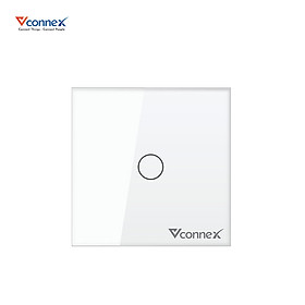 Mua Công tắc thông minh wifi cảm ứng điều khiển từ xa  hình chữ vuông không viền 01 Nút  công suất 800-2500W. BH 2 năm 1 đổi 1