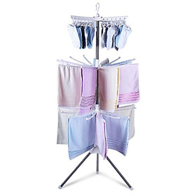 Mua Giá phơi đồ 3 tầng giàn phơi quần áo sơ sinh gấp gọn tiện ích