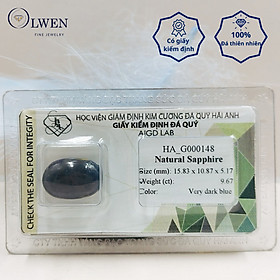 Viên đá Sapphire thiên nhiên HA-G000148