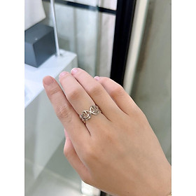 Nhẫn Nữ Danny Jewelry Bạc 925 Xi Rhodium NY86