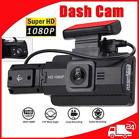 Camera hành trình và quay bên trong nội thất xe hỗ trợ livestream quay vlog 360 độ ASTERN BlackBox FHD 1080P