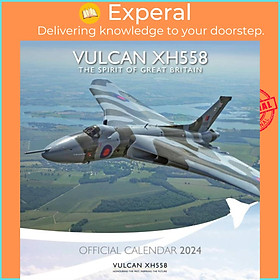 Sách - Vulcan XH558 Square Wall Calendar 2024 by  (UK edition, paperback)