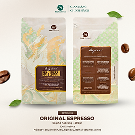 Cà Phê Original Arabica HANCOFFEE Pha Máy Espresso Cao Cấp Nổi Bật Vị Chua