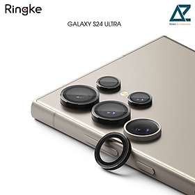 Dán camera Ringke Lens Frame Glass cho Samsung Galaxy S24 Ultra_ Hàng Chính Hãng