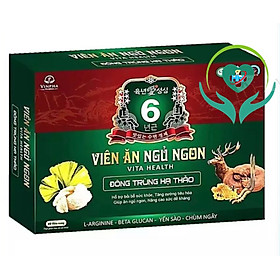 Viên ăn ngủ ngon Vita Health, hộp 60 viên