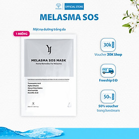 Mặt nạ dưỡng trắng da chống lão hoá Yuejin Melasma SOS (Lẻ 1 miếng)
