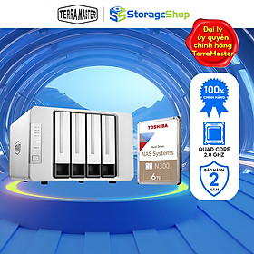 Mua Bộ Ổ cứng mạng NAS Terra Master F4-423+NAS N300 Hàng chính hãng