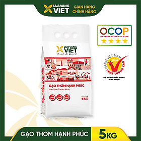 Gạo Thơm Hạnh Phúc bao 5kg