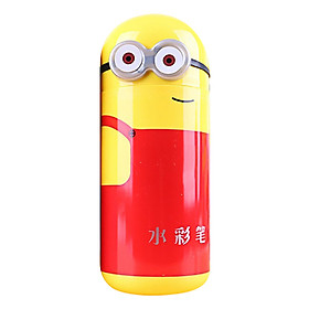 Hộp Bút Chì Màu Minion Thời Trang (Tặng Kèm Bút Màu) - Giao Màu Ngẫu Nhiên
