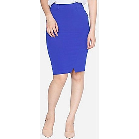 Chân váy ôm xẻ trước The One Fashion VDS2151COB2S