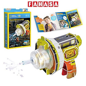 Đồ Chơi Giáo Dục STEAM - Máy Hút Bụi Chạy Pin Tự Chế Nat Geo - National Geographic DS1118h