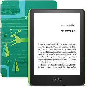 Combo Máy đọc sách All New Kindle Paperwhite 5 (11th Gen) và Bao da FOR KIDS (Bản KIDS, Không Quảng Cáo) - Hàng chính hãng