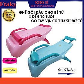 Ghế Nằm Gấp Gọn Gội Đầu Cho Bé Cỡ Đại Việt Nhật, Có Tấm Lót Đỡ Gáy Bé Không Bị Mỏi Cổ Coa Tay Vịn An Toàn Chất Liệu Cao Cấp Chính Hãng