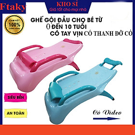 Mua Ghế Gội Đầu Giường Nằm Có Tay Vịn  Có Đệm Lót Cho Bé Khỏi Bị Mỏi Cổ Hàng Việt Nhật Cao Cấp