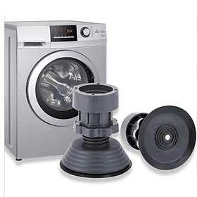 Hộp 4  đế nhựa  kê chân máy giặt ,tủ lạnh ,chống rung ,chống ồn ,chống trượt ,độ bền cao phù hợp tất cả các loại máy 