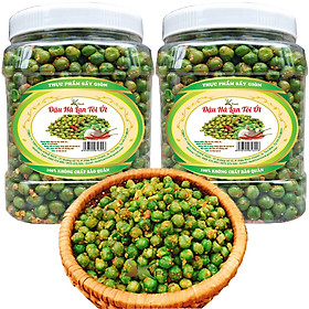 1Kg Đậu Hà Lan Sấy Giòn Tỏi Ớt Thương Hiệu SK FOOD