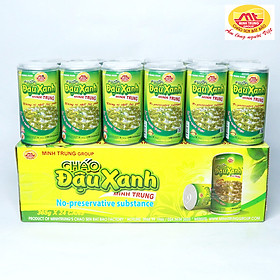 Cháo Đậu Xanh Minh Trung thùng 24 lon