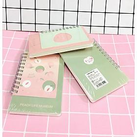 Set 3 sổ tay gáy xoắn ngang cute ( mẫu giao ngẫu nhiên )